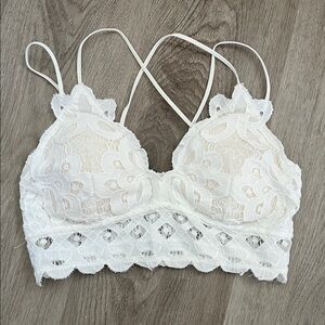 White Lace Bralette